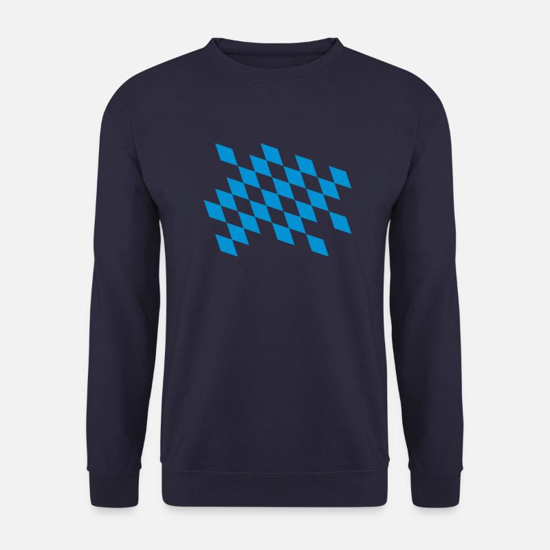 État libre de Bavière couleurs - Sweat-shirt Unisexe - marine
