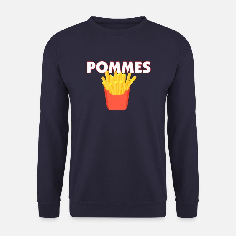 Pommes - Unisex Pullover - Navy