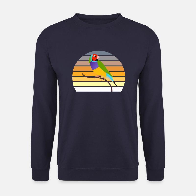 Goulds exotischer Diamantvogel - Unisex Pullover - Navy