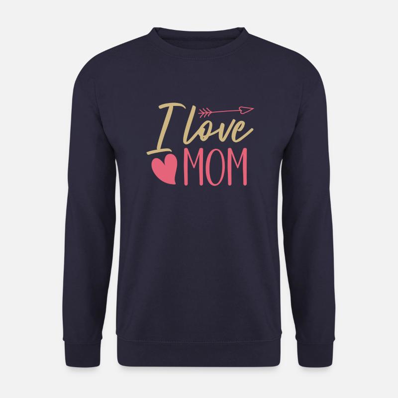 Ich liebe Mama - Unisex Pullover - Navy