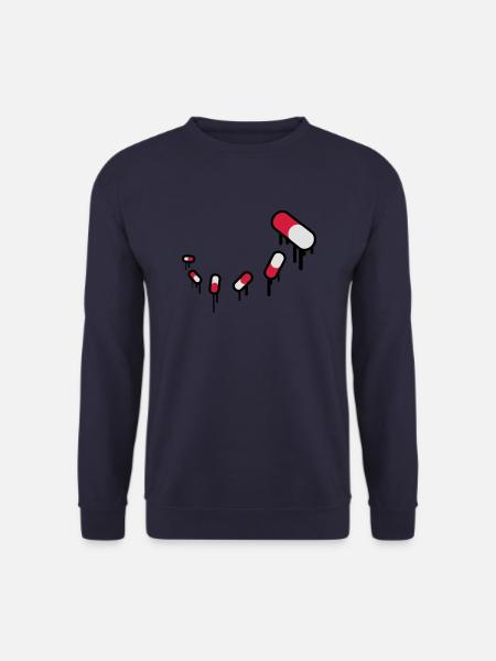 Medicine Pills - Unisex Pullover - Navy