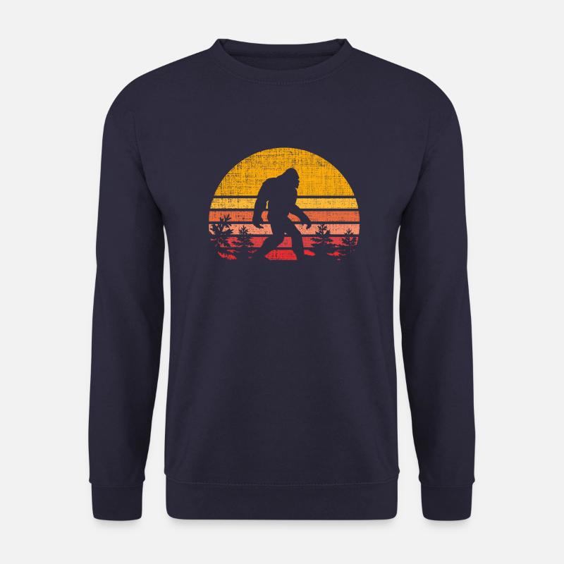 Bigfoot Retro - Unisex Pullover - Navy