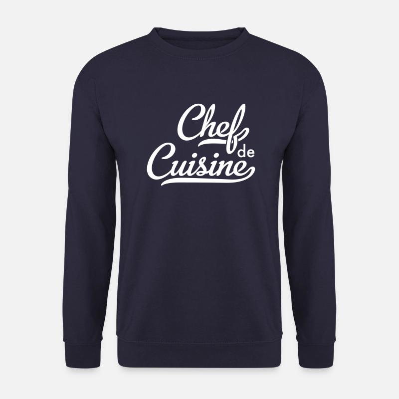Chef de Cuisine - Sweat-shirt Unisexe - marine