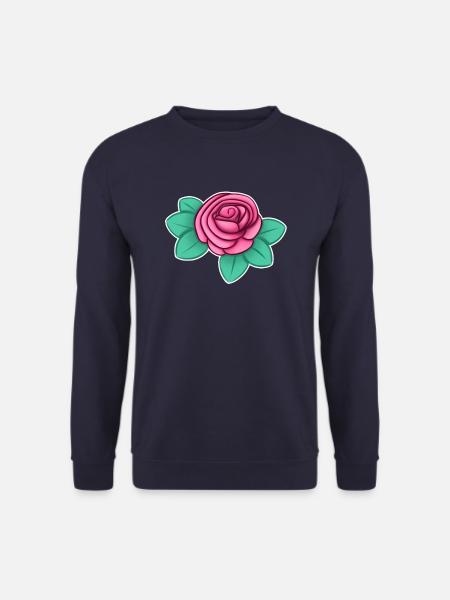 Rose - Unisex Sweatshirt - navy