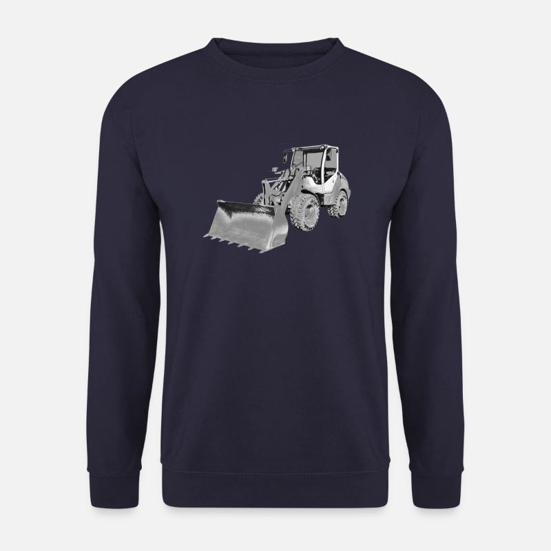 wheel loader - Unisex Sweatshirt - navy