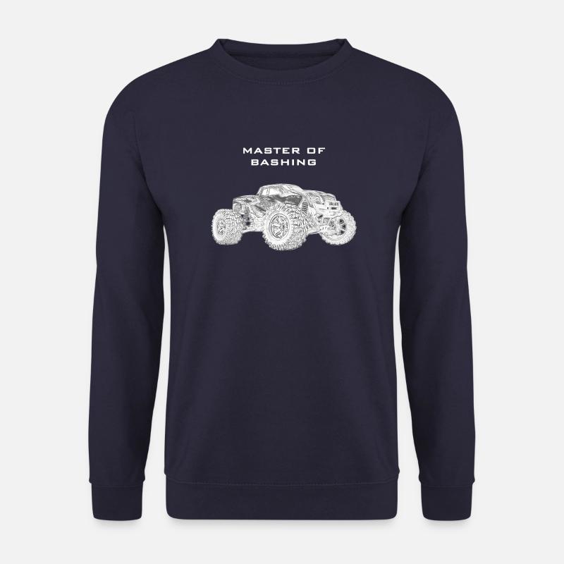 X Maxx Bashing RC Monster Traxxas Modellbau Truck - Unisex Pullover - Navy