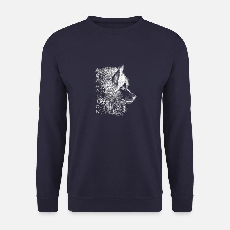 Samojede ADORATION - Unisex Pullover - Navy
