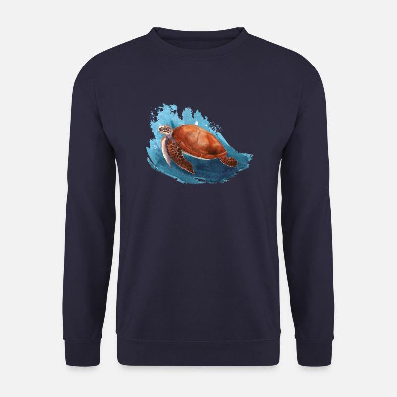 Schildkröte - Unisex Pullover - Navy