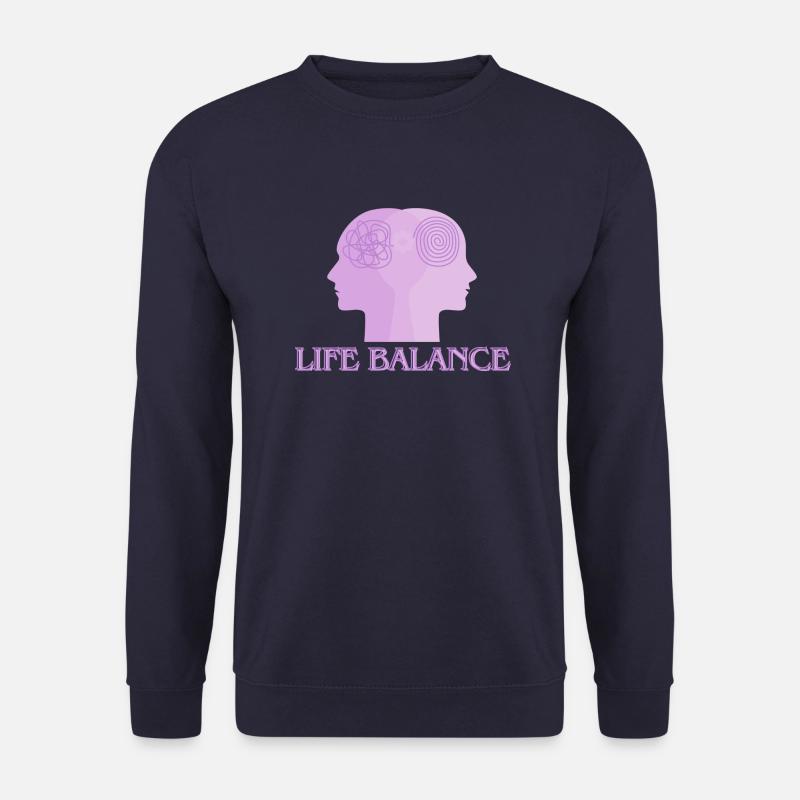 Life balance - Unisex Pullover - Navy