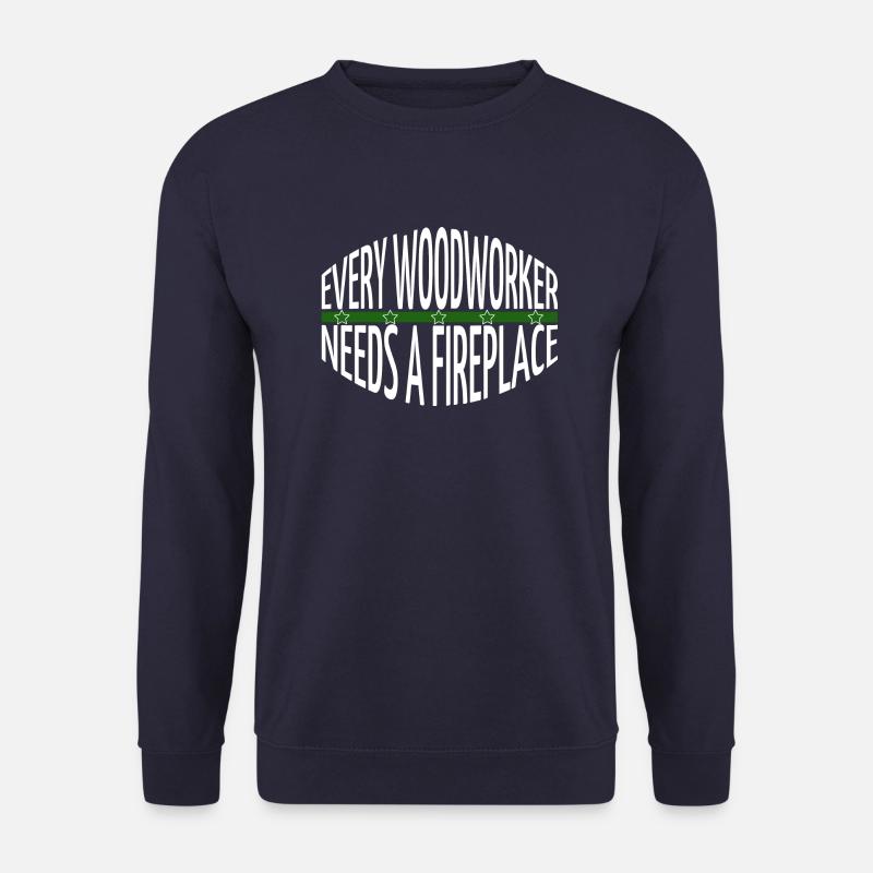 Present Union Carpenter Tshirts Felling - Unisex Sweatshirt - navy