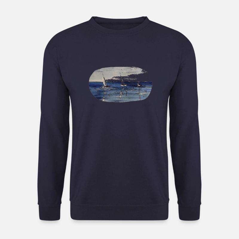 Segelboote 11 - Unisex Pullover - Navy