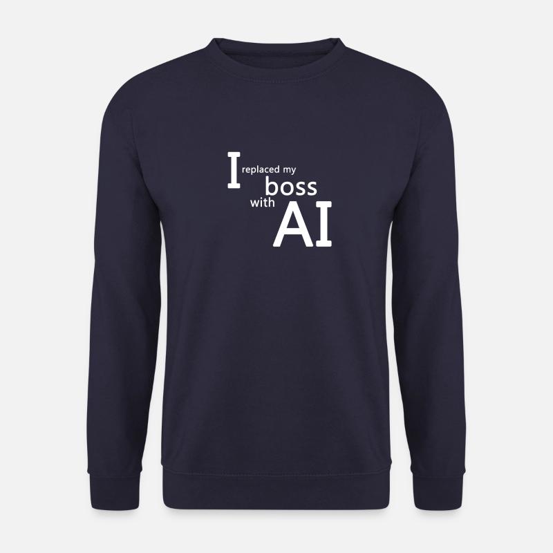 künstliche Intelligenz - Unisex Pullover - Navy