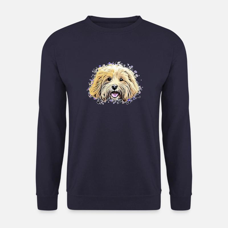 Havaneser Comic - Unisex Pullover - Navy