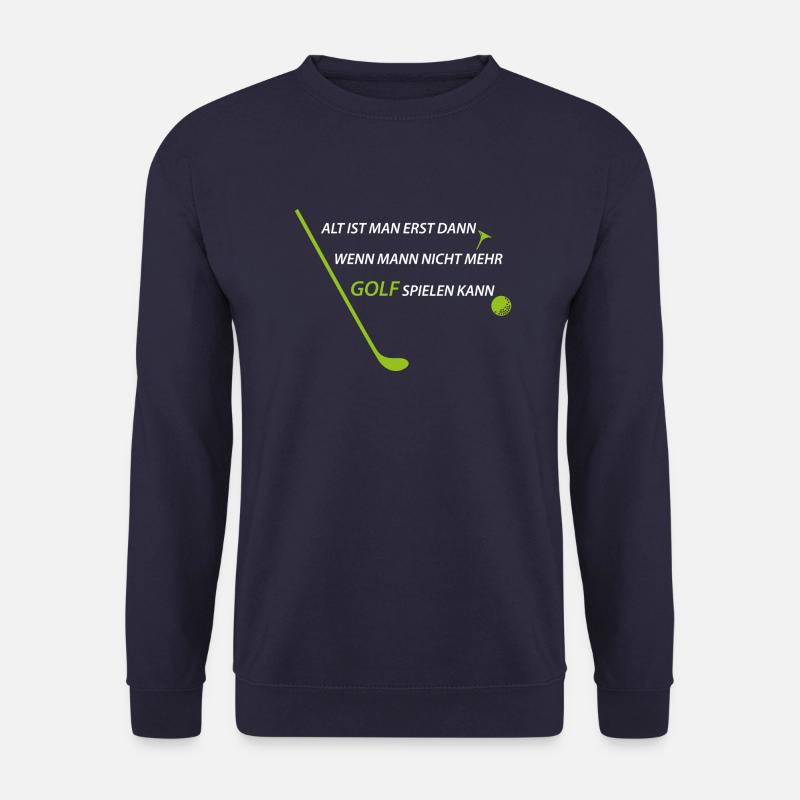 Golf Sport Geschenk Hole - Unisex Pullover - Navy