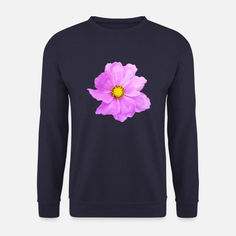Fleur, floral, fleurs, fleur - Sweat-shirt Unisexe - marine