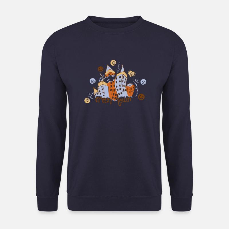 Crazy Town - Unisex Pullover - Navy
