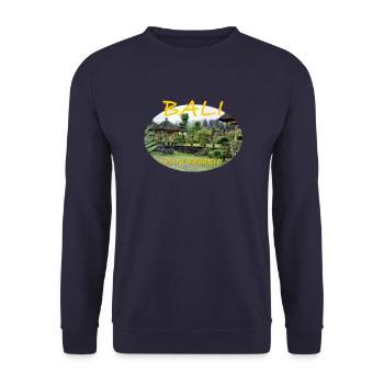 Bali Mother Temple - Unisex Sweatshirt - navy - Front - Alina (178cm) & Michal (187cm)