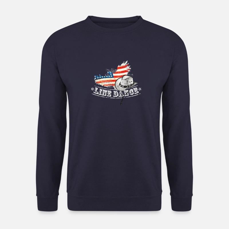 line dance - Unisex Sweatshirt - navy