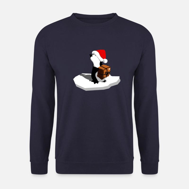 Pinguin Weihnachten - Unisex Pullover - Navy