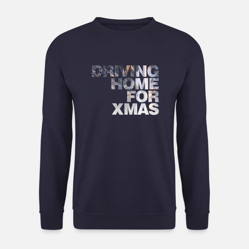 Driving Home For Xmas - Unisex Pullover - Navy