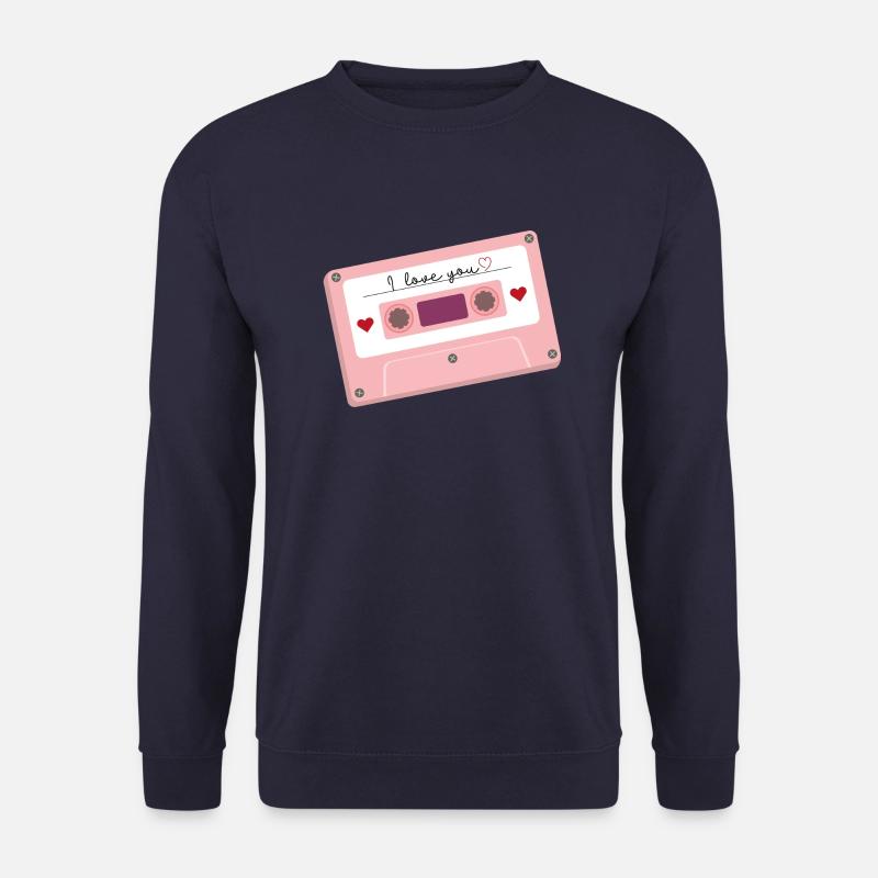 Kassettenbänder - Unisex Pullover - Navy