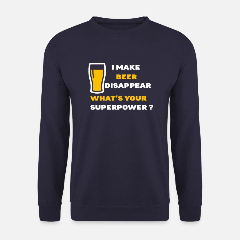 Superkräfte - Bier - Unisex Pullover - Navy
