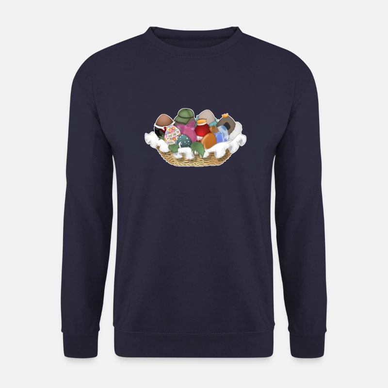 Tazz Gespräche | Osterotter-Eier - Unisex Pullover - Navy