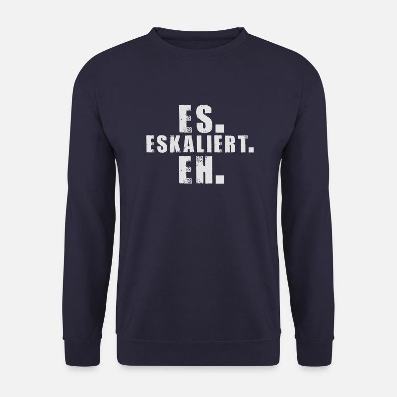 es-eskaliert-eh - Unisex Pullover - Navy