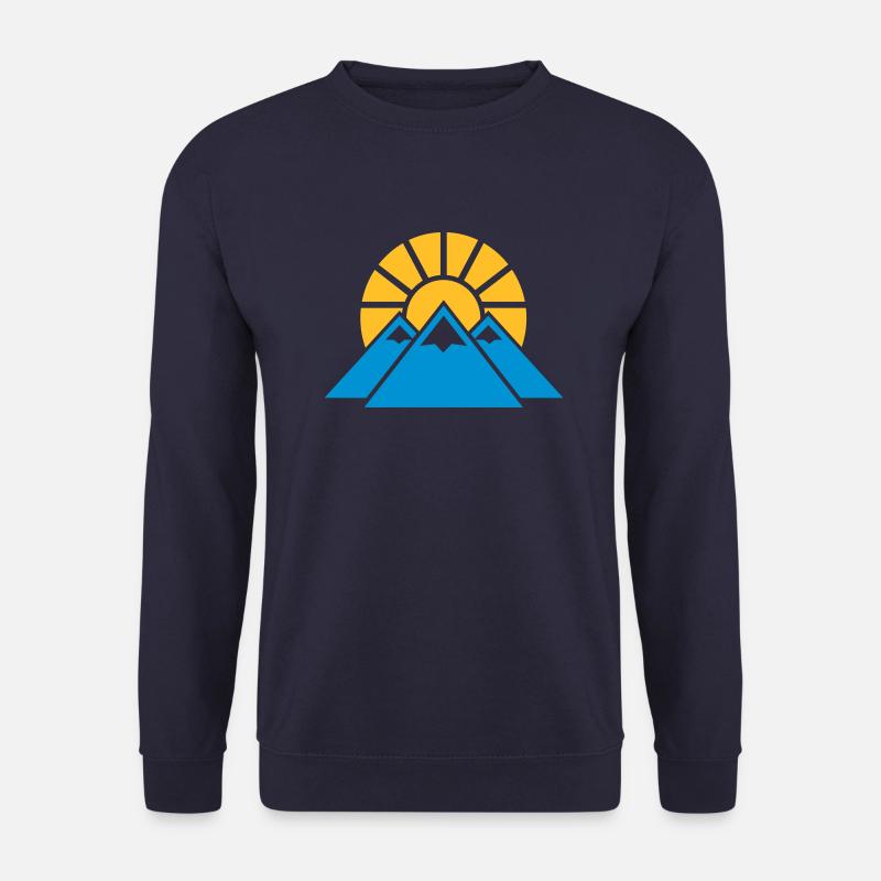Gebirge - Unisex Pullover - Navy