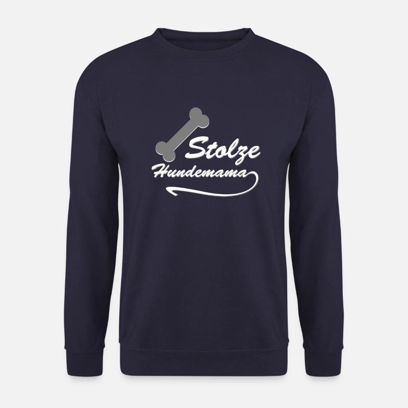 Mama canine - Sweat-shirt Unisexe - marine