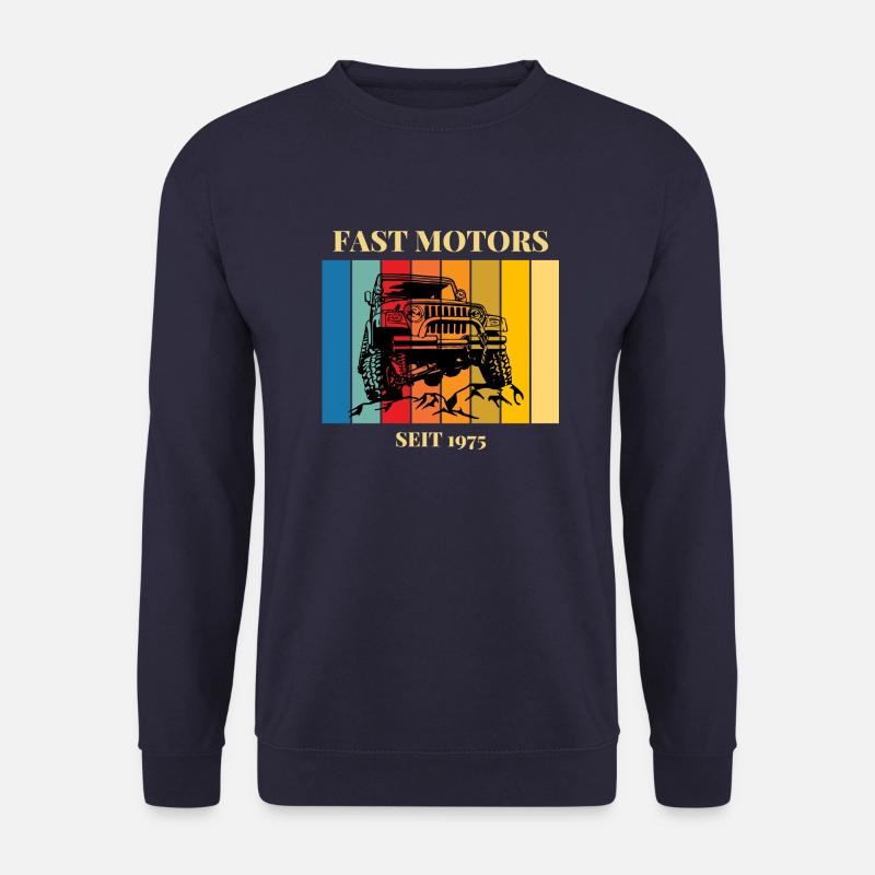 Fast Motors - Unisex Pullover - Navy