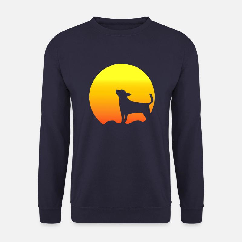 Hund Dog - Unisex Pullover - Navy