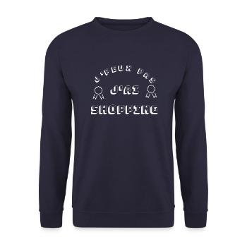 shopping - Sweat-shirt Unisexe - marine - Devant - Alina (178cm) & Michal (187cm)