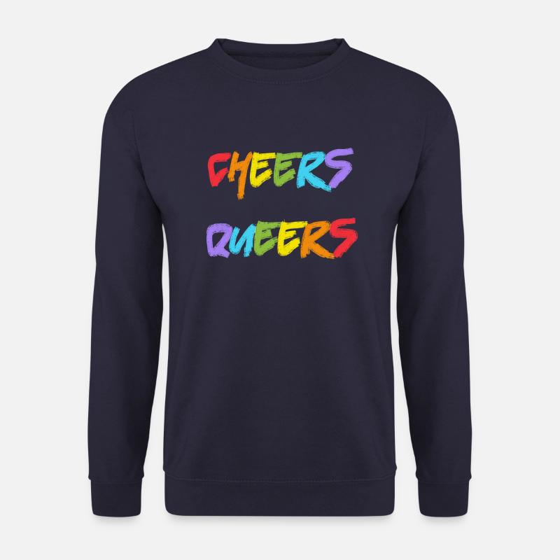 CheersQueers Rainbow - Unisex Sweatshirt - navy