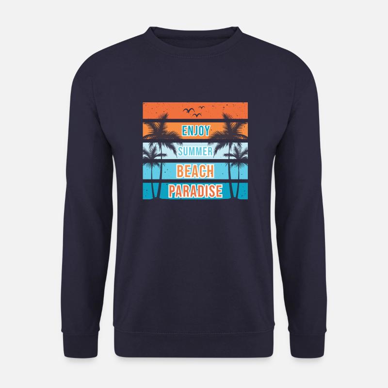 Beach Paradise - Unisex Pullover - Navy