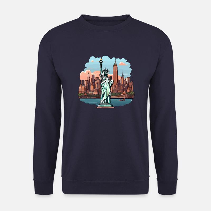 New York - Unisex Pullover - Navy