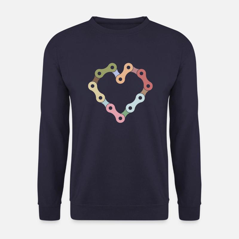 Fahrradkette - Unisex Pullover - Navy