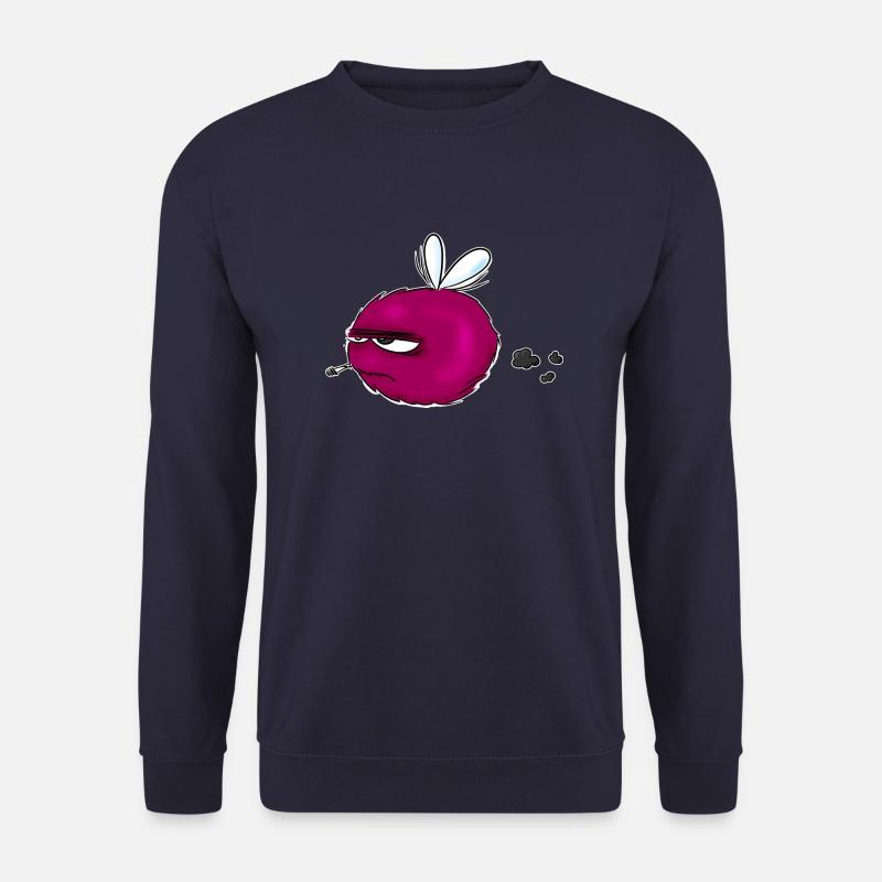 Grumble Bumblebee Funny Cartoon Bumblebee - Unisex Sweatshirt - navy