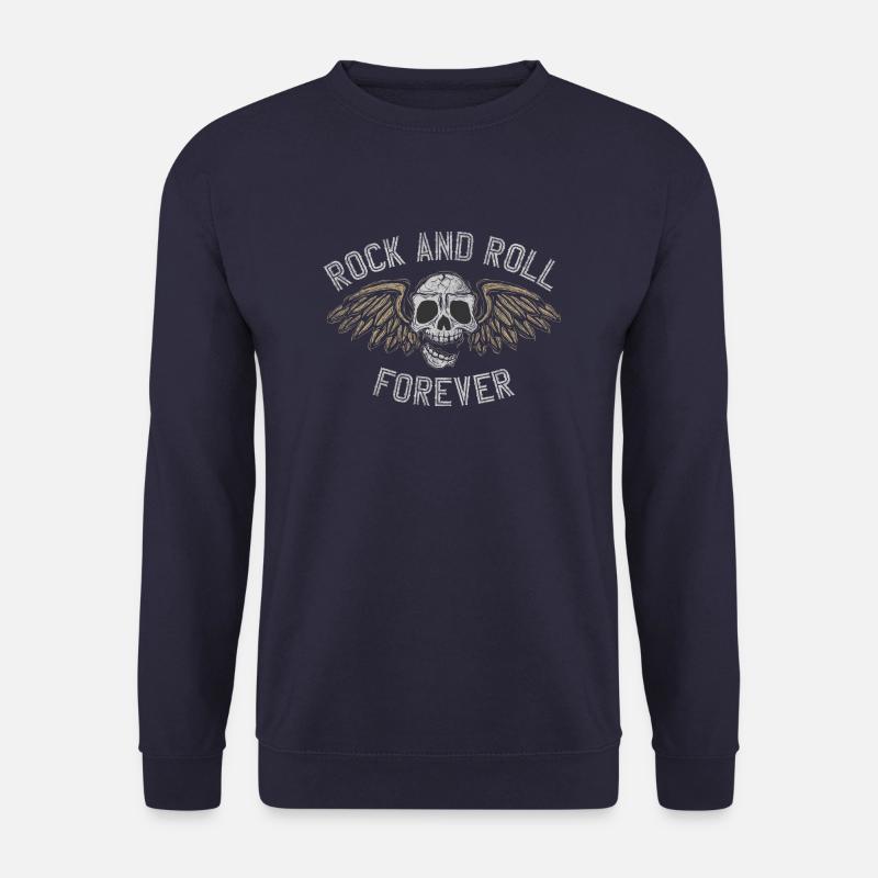 Rock'n'Roll für immer - Unisex Pullover - Navy