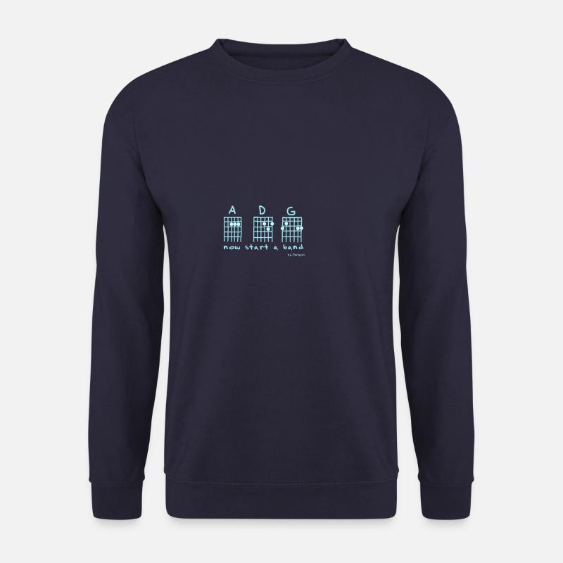 now start a band - Unisex Pullover - Navy