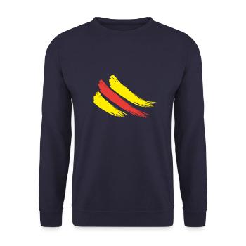 Baden - Unisex Pullover - Navy - Vorne - Alina (178cm) & Michal (187cm)