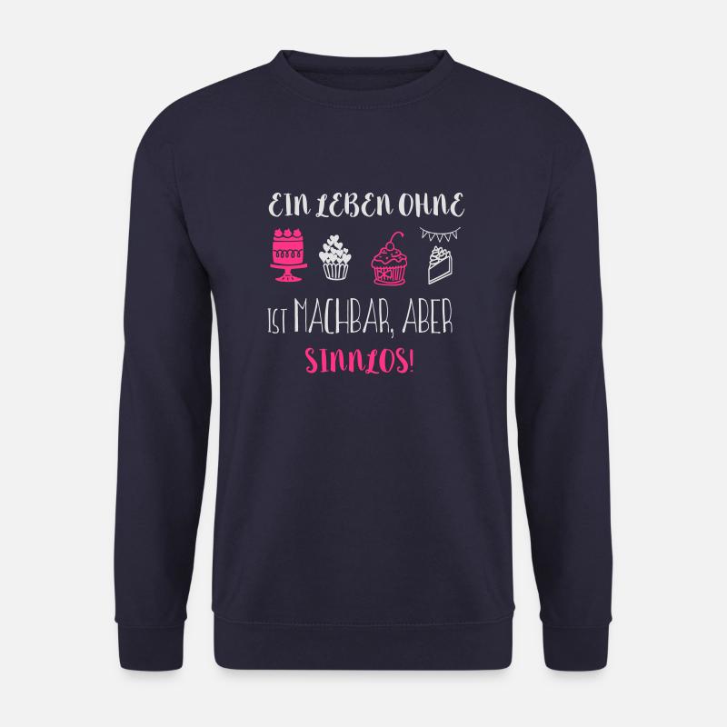 Ein Leben ohne Backen - Unisex Pullover - Navy
