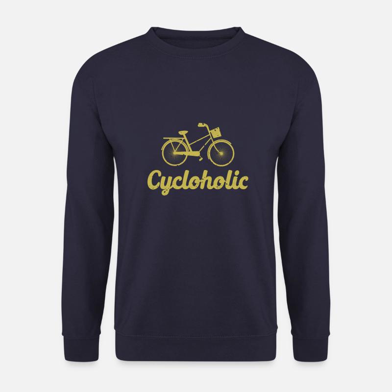 cycloholic - Unisex Pullover - Navy