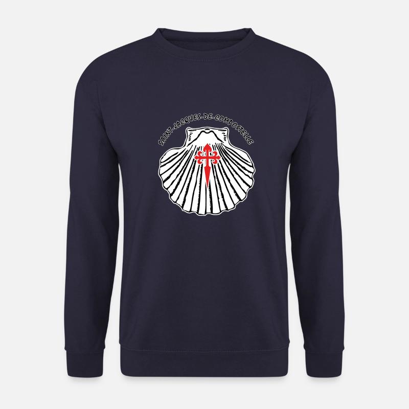 Croix St Jacques 9 - Sweat-shirt Unisexe - marine