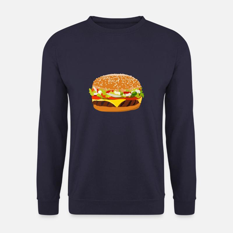 Hamburger - Unisex Pullover - Navy
