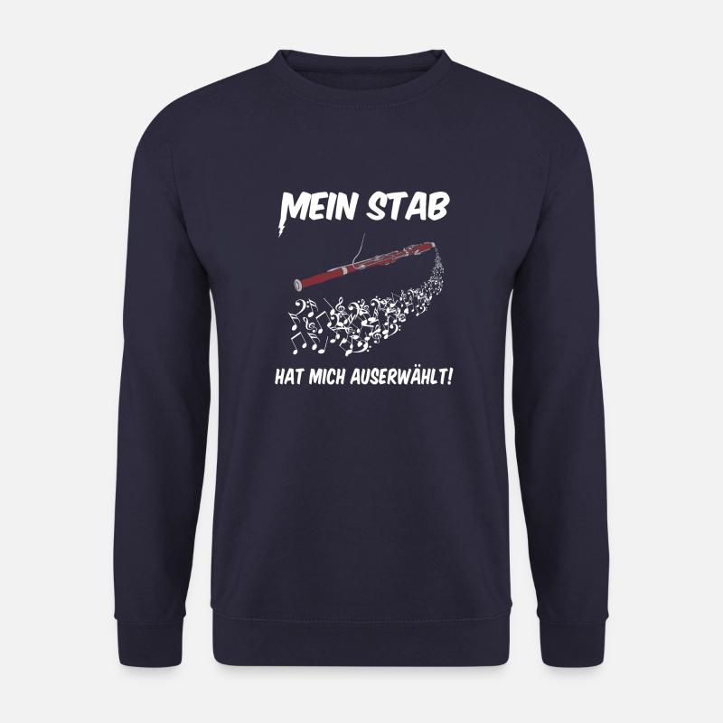 Fagott - auserwählt - Unisex Pullover - Navy