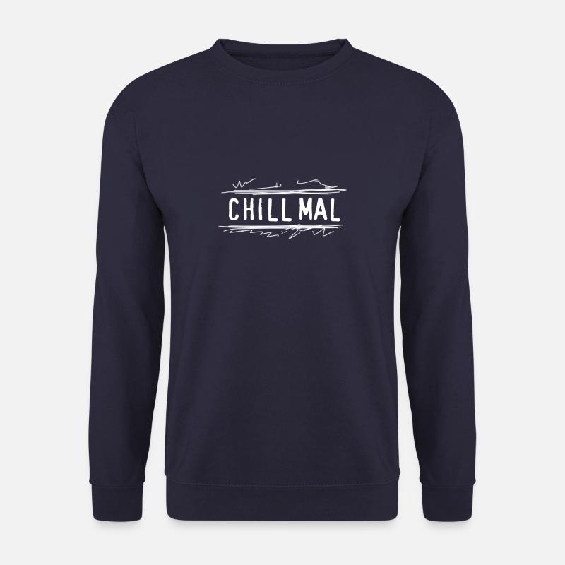 Chill mal - Unisex Pullover - Navy