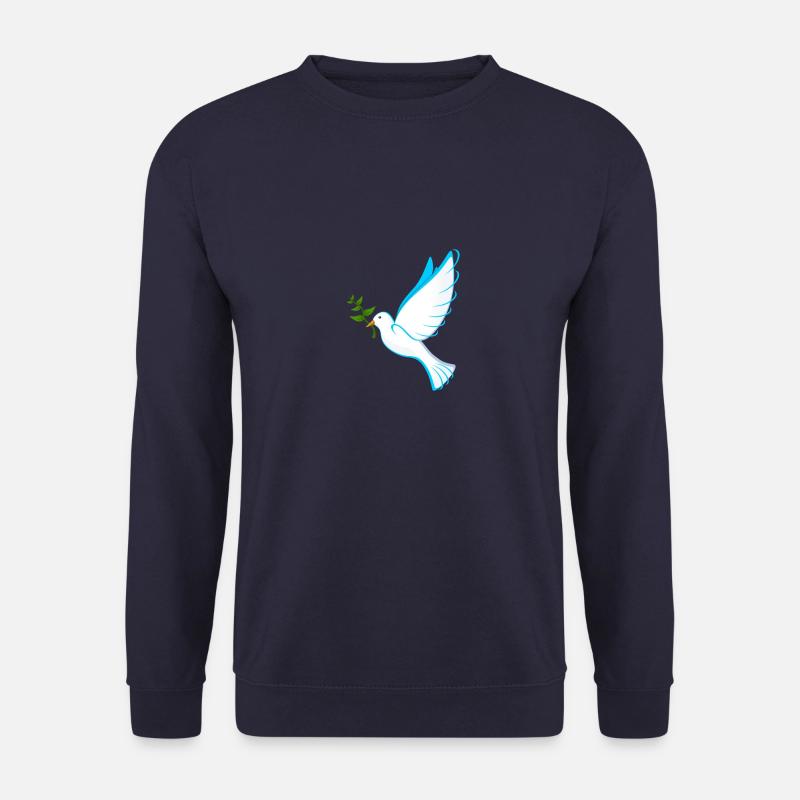 Taube des Friedens - Unisex Pullover - Navy