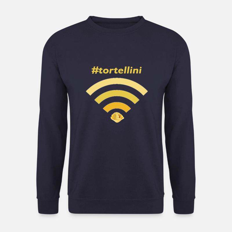 wifi tortellini - Unisex Pullover - Navy