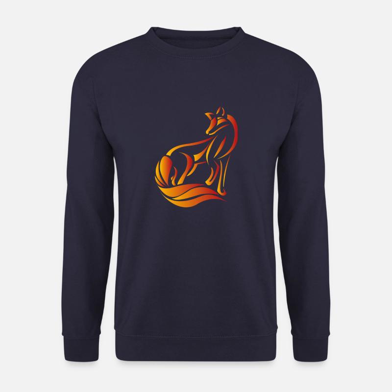 Fuchs - Unisex Pullover - Navy